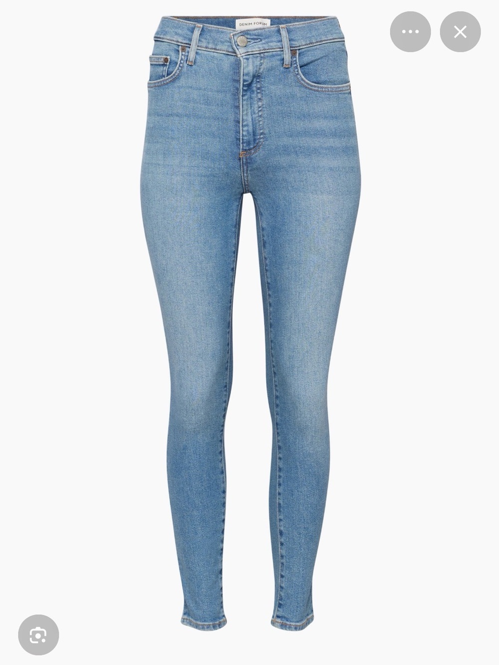Denim Forum Lola High Rise Skinny 30L Size 29